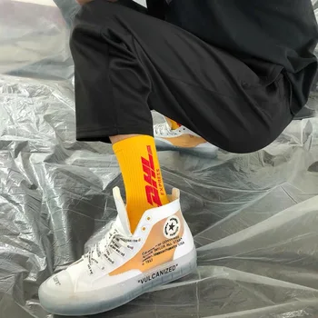 Mens Crew Cotton DHL Express Hip HOP Socks Vetements Style Letter Print Hipster Men Woman Fashion Sock Skaterboard Streetwear
Mens Crew Cotton DHL Express Hip HOP Socks Vetements Style Letter Print Hipster Men Woman Fashion Sock Skaterboard Streetwear