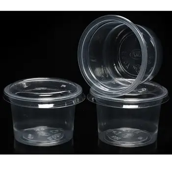 100PCS 1oz Disposable Plastic Portion Cups Clear Portion Container with Lids for Jelly Yogurt Mousses
100PCS 1oz Disposable Plastic Portion Cups Clear Portion Container with Lids for Jelly Yogurt Mousses