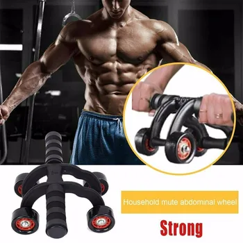 New Multifunction Four-wheeled Body Abdominal Muscle Exerciser Practical Rolling Wheel Fitness Equipment for Men & Womeng3
New Multifunction Four-wheeled Body Abdominal Muscle Exerciser Practical Rolling Wheel Fitness Equipment for Men & Womeng3