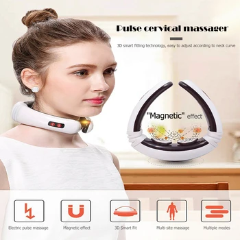 6 Modes Smart Electromagnetic Pulse Neck Shoulder Massager Practical Multi-functional Classic Portable Pain Relief Tools
6 Modes Smart Electromagnetic Pulse Neck Shoulder Massager Practical Multi-functional Classic Portable Pain Relief Tools