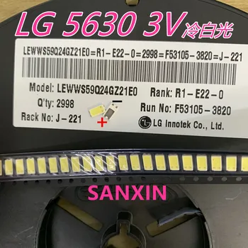 50pcs For LG 5630 3V 0.5W LED Backlight Middle Power LED Cool white LCD Backlight for TV
50pcs For LG 5630 3V 0.5W LED Backlight Middle Power LED Cool white LCD Backlight for TV