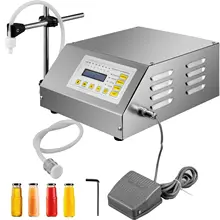 VEVOR 2-3500ML Pneumatic Liquid Filling Machine GFK-160 Digital Control Water Drink Perfume Juice Beer Automatic Bottle Filler VEVOR 2-3500ML Pneumatic Liquid Filling Machine GFK-160 Digital Control Water Drink Perfume Juice Beer Automatic Bottle Filler