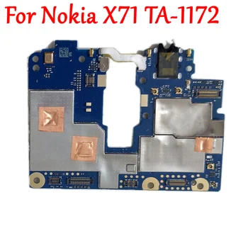 (Tested)Full Work Original Unlock Motherboard For Nokia X71 TA-1172 TA1172 Logic Circuit Board Plate Global Firmware
(Tested)Full Work Original Unlock Motherboard For Nokia X71 TA-1172 TA1172 Logic Circuit Board Plate Global Firmware