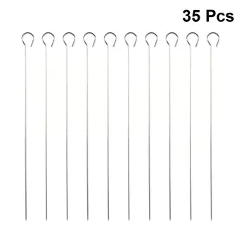 35pcs Nine Shape Stainless Steel Round Hanging Stove Baking Hook Needle Pin For Kitchen Use (35CM Silver)
35pcs Nine Shape Stainless Steel Round Hanging Stove Baking Hook Needle Pin For Kitchen Use (35CM Silver)