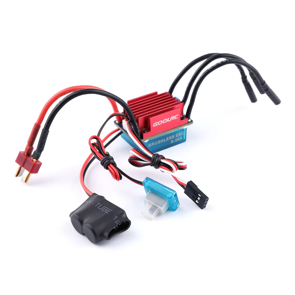 RC Motor Original GoolRC S2838 3200KV Sensorless Brushless Motor and 35A Brushless ESC Combo Set for 1/12 1/14 RC Car Truck
RC Motor Original GoolRC S2838 3200KV Sensorless Brushless Motor and 35A Brushless ESC Combo Set for 1/12 1/14 RC Car Truck