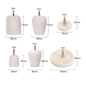 11 X Car Buffing Pad Polishing Waxing Mop Wheel For Metal Jewelry Wood Tools Set
11 X Car Buffing Pad Polishing Waxing Mop Wheel For Metal Jewelry Wood Tools Set