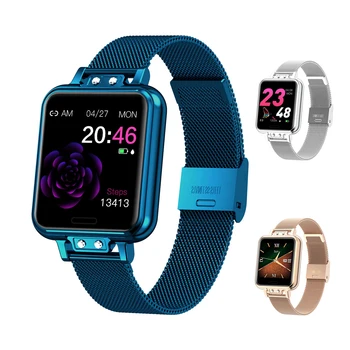 Fashion Women Smart Watch Blood Pressure Heart Rate Monitor Fitness tracker Alarm Smartwatch for Android iOS Women Watches ZL13
Fashion Women Smart Watch Blood Pressure Heart Rate Monitor Fitness tracker Alarm Smartwatch for Android iOS Women Watches ZL13
