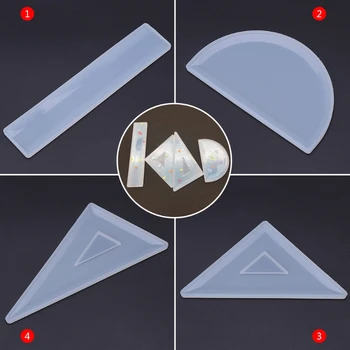 1 Pc Silicone Mold Ruler Mirror DIY Crafts Jewelry Handmade Stationery Epoxy Resin Making Tool 4 Styles
1 Pc Silicone Mold Ruler Mirror DIY Crafts Jewelry Handmade Stationery Epoxy Resin Making Tool 4 Styles