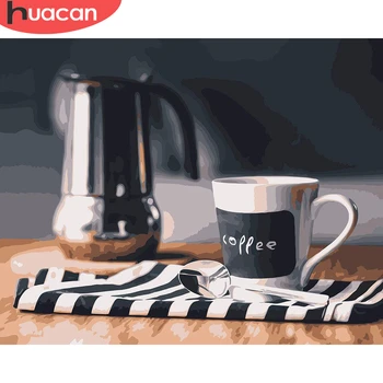 HUACAN Oil Painting By Numbers Coffee Cup Scenery Kits Drawing Canvas HandPainted DIY Pictures Landscape Home Decoration
HUACAN Oil Painting By Numbers Coffee Cup Scenery Kits Drawing Canvas HandPainted DIY Pictures Landscape Home Decoration