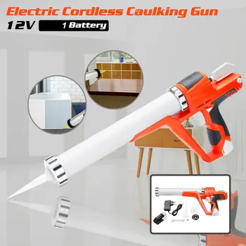 Brushless Cordless Electric Caulking Gun li-ion Battery Pointing Brick Grouting Mortar Sprayer Applicator Filling Power Tools
Brushless Cordless Electric Caulking Gun li-ion Battery Pointing Brick Grouting Mortar Sprayer Applicator Filling Power Tools