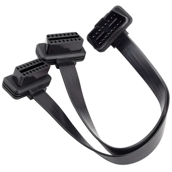 Car Diagnostic Extender Universal OBD-II 16pin Male To Dual Female Cord Cable OBD2 Extension Y OBD Splitter Cable For Vehicle
Car Diagnostic Extender Universal OBD-II 16pin Male To Dual Female Cord Cable OBD2 Extension Y OBD Splitter Cable For Vehicle