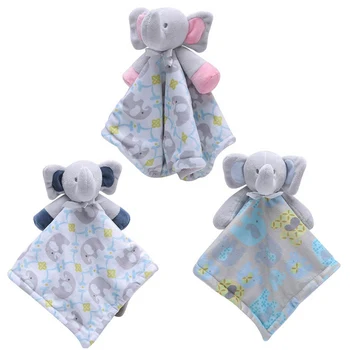 Cartoon Animal Elephant Soft Plush Baby Comfort Blanket Toy Baby Bedtime Appeased Doll Cute Newborn Infant Towel
Cartoon Animal Elephant Soft Plush Baby Comfort Blanket Toy Baby Bedtime Appeased Doll Cute Newborn Infant Towel