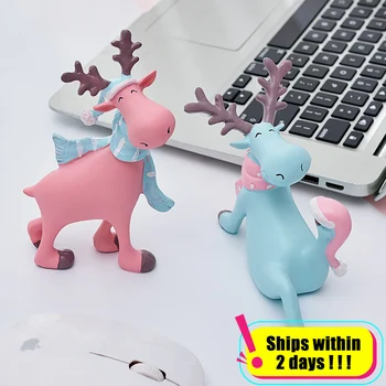 LOVELY RESINS CHRISTMAS DEER ANIMAL FIGURINES ELK HOME DECORATION ACCESSORIES DESK DECORATION CHILDREN BIRTHDAY CHRISTMAS GIFT
LOVELY RESINS CHRISTMAS DEER ANIMAL FIGURINES ELK HOME DECORATION ACCESSORIES DESK DECORATION CHILDREN BIRTHDAY CHRISTMAS GIFT