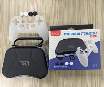 HBP-283 6 in 1 For PS5 Storage Bag Protection Kit With Thumbstick Silicone Case For PS5 Game Controller Accessories
HBP-283 6 in 1 For PS5 Storage Bag Protection Kit With Thumbstick Silicone Case For PS5 Game Controller Accessories