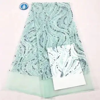 French Swiss voile Tulle Lace Fabric With Sequins High Quality African Nigerian Embroidery Lace Fabrics For Women Dress A2233
French Swiss voile Tulle Lace Fabric With Sequins High Quality African Nigerian Embroidery Lace Fabrics For Women Dress A2233