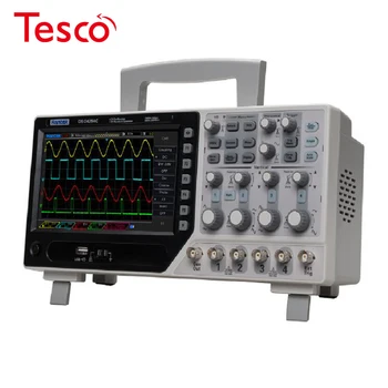 Hantek DSO4254C Digital Storage Oscilloscope 4CH 250Mhz 1Gs/s Benchtop Osciloscopio 25MHz Function/Arbitrary Signal Generator
Hantek DSO4254C Digital Storage Oscilloscope 4CH 250Mhz 1Gs/s Benchtop Osciloscopio 25MHz Function/Arbitrary Signal Generator