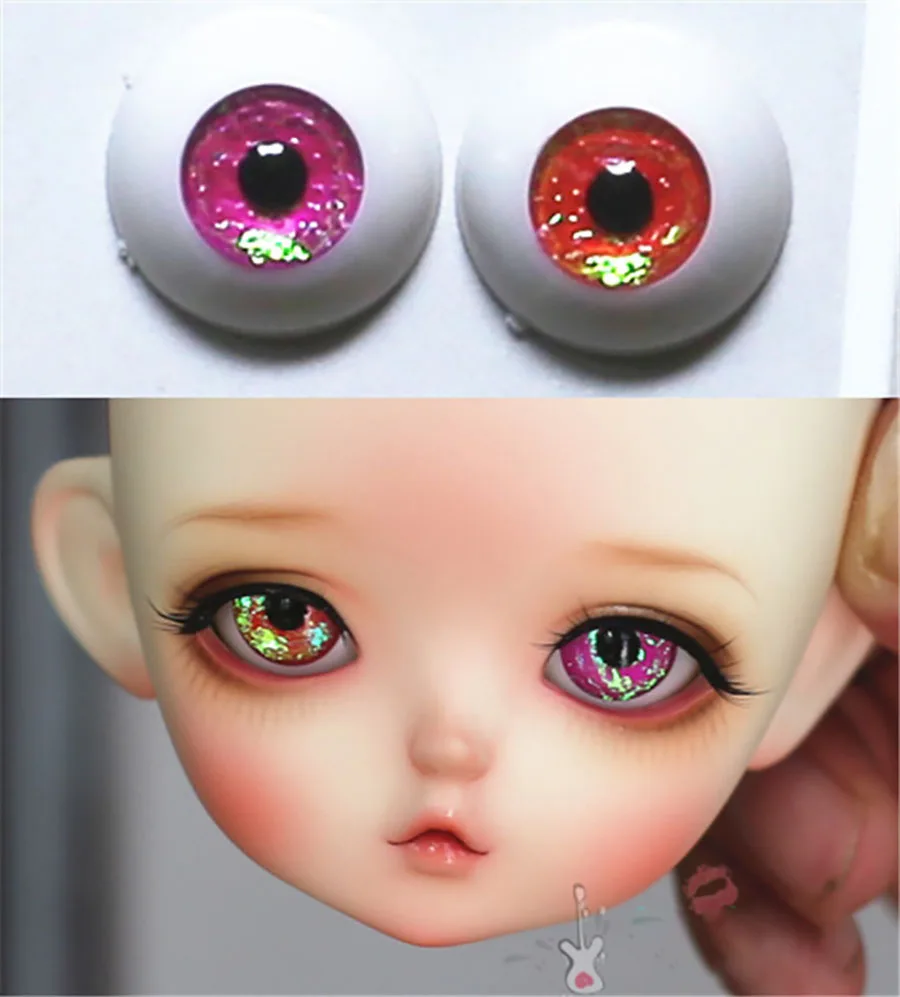 1Pair 2 Colors water ripple Press Eyes Ball 12mm/14mm/16mm/18mm Glitter Acrylic Eyes for 1/3 1/4 1/6 1/8 BJD Dolls Accessories 
1Pair 2 Colors water ripple Press Eyes Ball 12mm/14mm/16mm/18mm Glitter Acrylic Eyes for 1/3 1/4 1/6 1/8 BJD Dolls Accessories