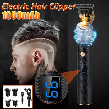 T9 Hair Clipper Professional Trimmer LCD Display Fast Charge Men Hair Cutting Machine Washable Barber Clipper For Haircut
T9 Hair Clipper Professional Trimmer LCD Display Fast Charge Men Hair Cutting Machine Washable Barber Clipper For Haircut