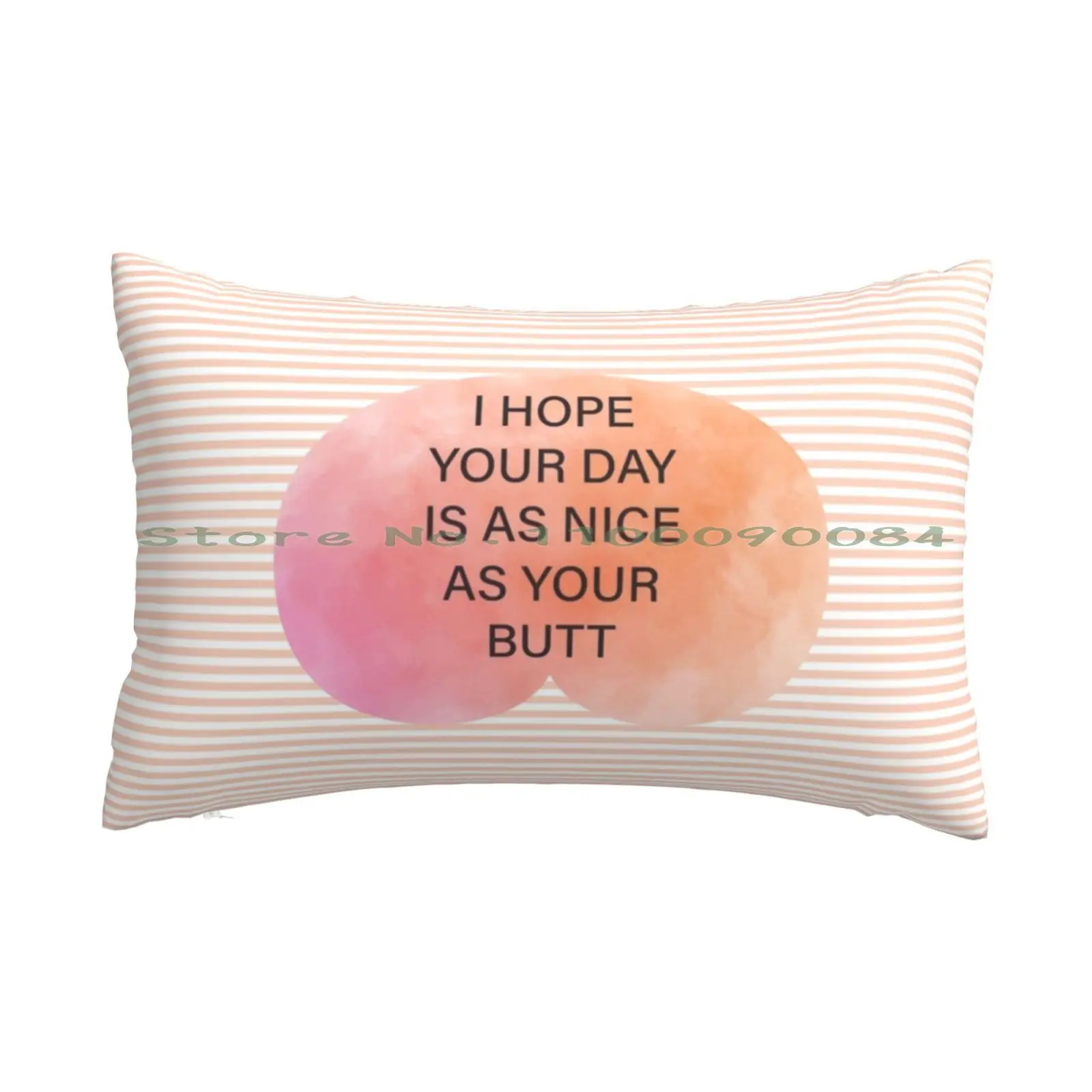 

Nice Butt Pillow Case 20x30 50*75 Sofa Bedroom Nice Butt Funny Joke Long Rectangle Pillowcover Home Outdoor Cushion Decor