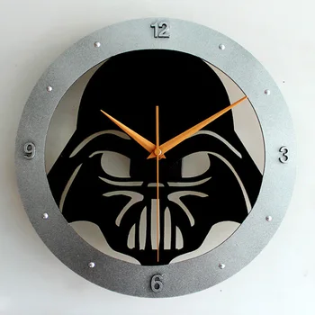 Darth Vader Clock Modern Design Darth Vader Wall Clock Vintage Retro Style 3D Stickers Wall Watch Home Decor Silent 12 inch
Darth Vader Clock Modern Design Darth Vader Wall Clock Vintage Retro Style 3D Stickers Wall Watch Home Decor Silent 12 inch