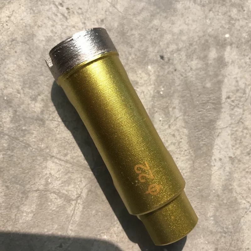 Free shipping 1PC 22*M10mm marble opener diamond hole saw core bit drill bit for marble/granite/brick/stone bit reamer drilling
Free shipping 1PC 22*M10mm marble opener diamond hole saw core bit drill bit for marble/granite/brick/stone bit reamer drilling