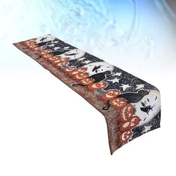 1 Pc Table Runner Polyester Black Cat Fashion Table Covers Fireplace Cloths Table Flags for Kitchen Haunted House Living Room
1 Pc Table Runner Polyester Black Cat Fashion Table Covers Fireplace Cloths Table Flags for Kitchen Haunted House Living Room