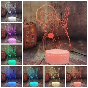 Naruto Uchiha Itachi Anime Figures Night Light 3D Led Acrylic Lamp Color Changeable Cool Model Table Desk Lamp Boys Bedside Lmap
Naruto Uchiha Itachi Anime Figures Night Light 3D Led Acrylic Lamp Color Changeable Cool Model Table Desk Lamp Boys Bedside Lmap