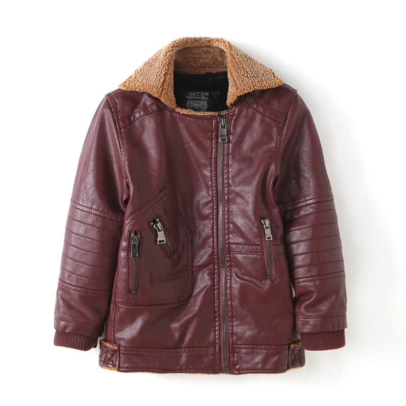 Winter Boys PU Leather Coat Fashion Warm Kids Coat Outerwear High Quality Boys Girls Thick Trecnch Children Faux Leather 3-12 Y
Winter Boys PU Leather Coat Fashion Warm Kids Coat Outerwear High Quality Boys Girls Thick Trecnch Children Faux Leather 3-12 Y