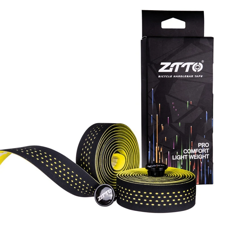 2 Pcs/set High Quality Soft EVA PU Handlebar Tape Anti-slip Breathable MTB Bicycle Cycling Sports Handle Bar Grip Wrap Plug Tape
2 Pcs/set High Quality Soft EVA PU Handlebar Tape Anti-slip Breathable MTB Bicycle Cycling Sports Handle Bar Grip Wrap Plug Tape