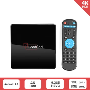 Leadcool X Android TV Box Amlogic S905W Quad Core H.265 Smart Tv 4K Box 2.4GHz WiFi Leadcool TV receiver Android 7.1 Set Top box
Leadcool X Android TV Box Amlogic S905W Quad Core H.265 Smart Tv 4K Box 2.4GHz WiFi Leadcool TV receiver Android 7.1 Set Top box