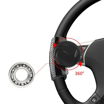 Practical Safe 360 Degree Steering Wheel Knob Ball Booster Aid Auto Styling Handle Control Spinner Rubber Pad
Practical Safe 360 Degree Steering Wheel Knob Ball Booster Aid Auto Styling Handle Control Spinner Rubber Pad