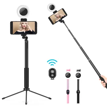 Portable Bluetooth Selfie Stick with Lamp 1.7M Extendable Foldable Stick Tripod Selfiestick Monopod for Android Smartphone
Portable Bluetooth Selfie Stick with Lamp 1.7M Extendable Foldable Stick Tripod Selfiestick Monopod for Android Smartphone