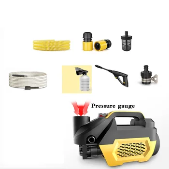 1800W Pressure Washer Car Washing Machine Foam Generator Convenient Water Pump Car Wash Water Gun For Garden Car Wash Supplies 
1800W Pressure Washer Car Washing Machine Foam Generator Convenient Water Pump Car Wash Water Gun For Garden Car Wash Supplies