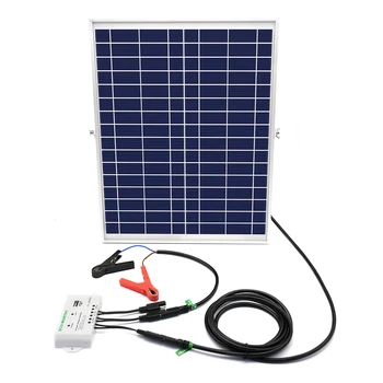 25W Solar Power kit 12V Solar Panel with Controller Car Charger USB for Outdoor Camping LED Light Yacht
25W Solar Power kit 12V Solar Panel with Controller Car Charger USB for Outdoor Camping LED Light Yacht
