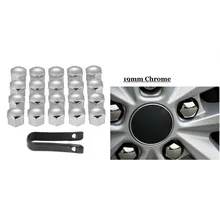 20Pcs Chrome Silver Wheel Nut Cap Bolt Covers FOR 19mm Universal+ Removal Clip100% Brand New For Any Car Wheel 19mm Bolts Or Nut
20Pcs Chrome Silver Wheel Nut Cap Bolt Covers FOR 19mm Universal+ Removal Clip100% Brand New For Any Car Wheel 19mm Bolts Or Nut