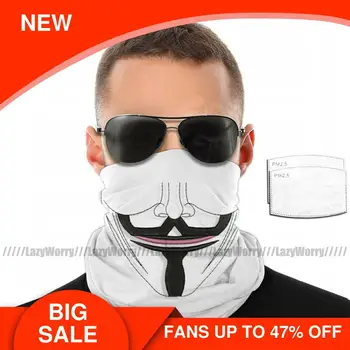 Anonymous Mouth Face Mask Anonymous Mask Vendetta Facial Mask Cool for Adult Polyester with 2 Filters Mask
Anonymous Mouth Face Mask Anonymous Mask Vendetta Facial Mask Cool for Adult Polyester with 2 Filters Mask