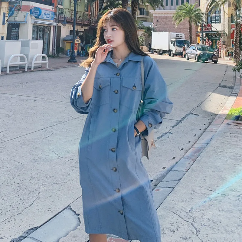 LANMREM 2020 New Spring Solid Color Mid-length Single Breasted Trench Coat Women Korea Slim Casual Loose Windbreaker Tide PD576
LANMREM 2020 New Spring Solid Color Mid-length Single Breasted Trench Coat Women Korea Slim Casual Loose Windbreaker Tide PD576