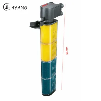 Nozzle Aquarium Filter Pump 3in1 Filtration/Incease Air Oxygen/Water Circulation Internal Submersible For Fish Tank 13/18/25/30W 
Nozzle Aquarium Filter Pump 3in1 Filtration/Incease Air Oxygen/Water Circulation Internal Submersible For Fish Tank 13/18/25/30W