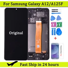 3A+ 6.5"Original LCD For Samsung Galaxy A12 A125 LCD with frame Touch Screen Digitizer LCD For Samsung SM-A125F A125F/DS Display
3A+ 6.5"Original LCD For Samsung Galaxy A12 A125 LCD with frame Touch Screen Digitizer LCD For Samsung SM-A125F A125F/DS Display