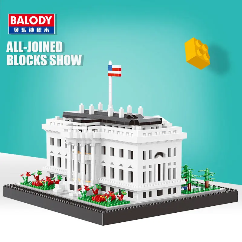 Balody Micro Drill Small Particles Building Blocks World Architecture Model Series White House 16090
Balody Micro Drill Small Particles Building Blocks World Architecture Model Series White House 16090