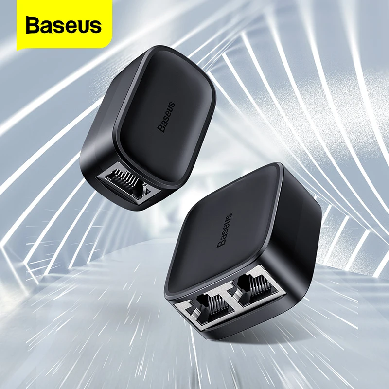 Baseus RJ45 Connector Adapter Anti-Thunder Network Cable Extender Plug Extension For High Speed Ethernet Cable Female to Female
Baseus RJ45 Connector Adapter Anti-Thunder Network Cable Extender Plug Extension For High Speed Ethernet Cable Female to Female