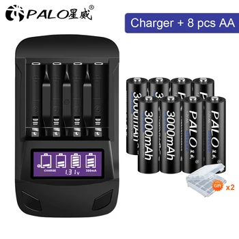 AA rechargeable battery AA NiMH 1.2V 2A Pre-charged Bateria low self discharge aa Batteries and smart battery charger for AA AAA
AA rechargeable battery AA NiMH 1.2V 2A Pre-charged Bateria low self discharge aa Batteries and smart battery charger for AA AAA