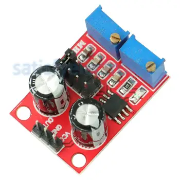 NE555 Signal Generator Pulse Frequency Duty Cycle Adjustable Module Square/Rectangular Wave Stepping Motor Driver
NE555 Signal Generator Pulse Frequency Duty Cycle Adjustable Module Square/Rectangular Wave Stepping Motor Driver