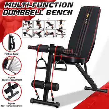 Adjustable Sit-Up Bench Fitness Abdominal Exercise Dumbbell Stool Gym Sports Training Equipment Maximum Weight Capacity 120kg
Adjustable Sit-Up Bench Fitness Abdominal Exercise Dumbbell Stool Gym Sports Training Equipment Maximum Weight Capacity 120kg