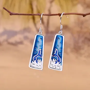 MetJakt S925 Sterling Silver Fashion Handmade Ladies Blue Mermaid Dream Earrings
MetJakt S925 Sterling Silver Fashion Handmade Ladies Blue Mermaid Dream Earrings