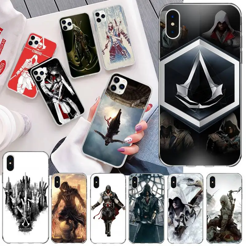 HPCHCJHM Assassin's Creed Coque Shell Phone Case for iPhone 11 pro XS MAX 8 7 6 6S Plus X 5S SE 2020 XR cover
HPCHCJHM Assassin's Creed Coque Shell Phone Case for iPhone 11 pro XS MAX 8 7 6 6S Plus X 5S SE 2020 XR cover
