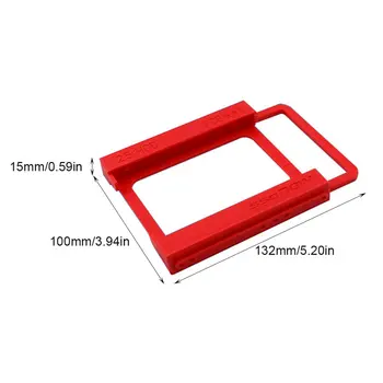 2.5" to 3.5" SSD HDD Notebook Hard Disk Drive Mounting Rail Adapter Bracket Holder with Screws Red Wholesale
2.5" to 3.5" SSD HDD Notebook Hard Disk Drive Mounting Rail Adapter Bracket Holder with Screws Red Wholesale