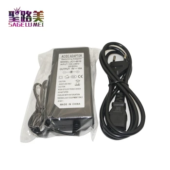 Free shipping output DC5V 10A 50w LED Adapter Power Supply Transformer Plastic for WS2812B LPD8806 WS2801 LED Strip Lighting
Free shipping output DC5V 10A 50w LED Adapter Power Supply Transformer Plastic for WS2812B LPD8806 WS2801 LED Strip Lighting