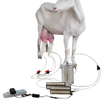 Cow Cow Milker Machine Electric Portable Cow Sheep Milking Machine Set Manual Pump One Teat Milker with Pulse Controller(for The
Cow Cow Milker Machine Electric Portable Cow Sheep Milking Machine Set Manual Pump One Teat Milker with Pulse Controller(for The