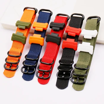 Sports nylon strap for Casio watch with resin connector G-SHOCK GA100 GA400DW5600M5610DW6900 BABY-G BA110 120 men's strap
Sports nylon strap for Casio watch with resin connector G-SHOCK GA100 GA400DW5600M5610DW6900 BABY-G BA110 120 men's strap